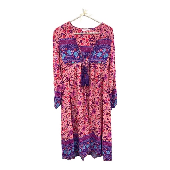 R Vioimos Boho Style Dress 4/6 - Picture 1 of 9